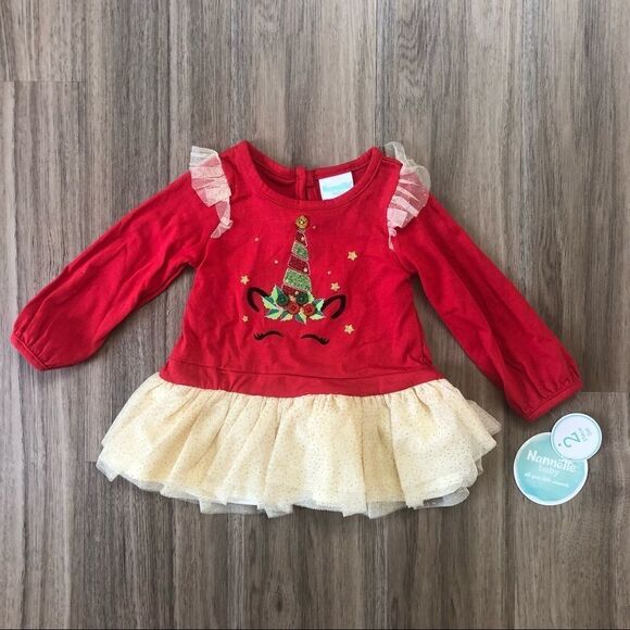 Nannette Holiday Unicorn 2-Piece Set - Picture 3 of 9